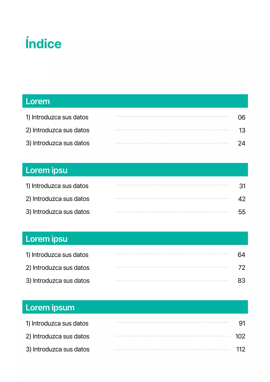 Una sencilla portada de cuaderno escolar en verde y amarillo
