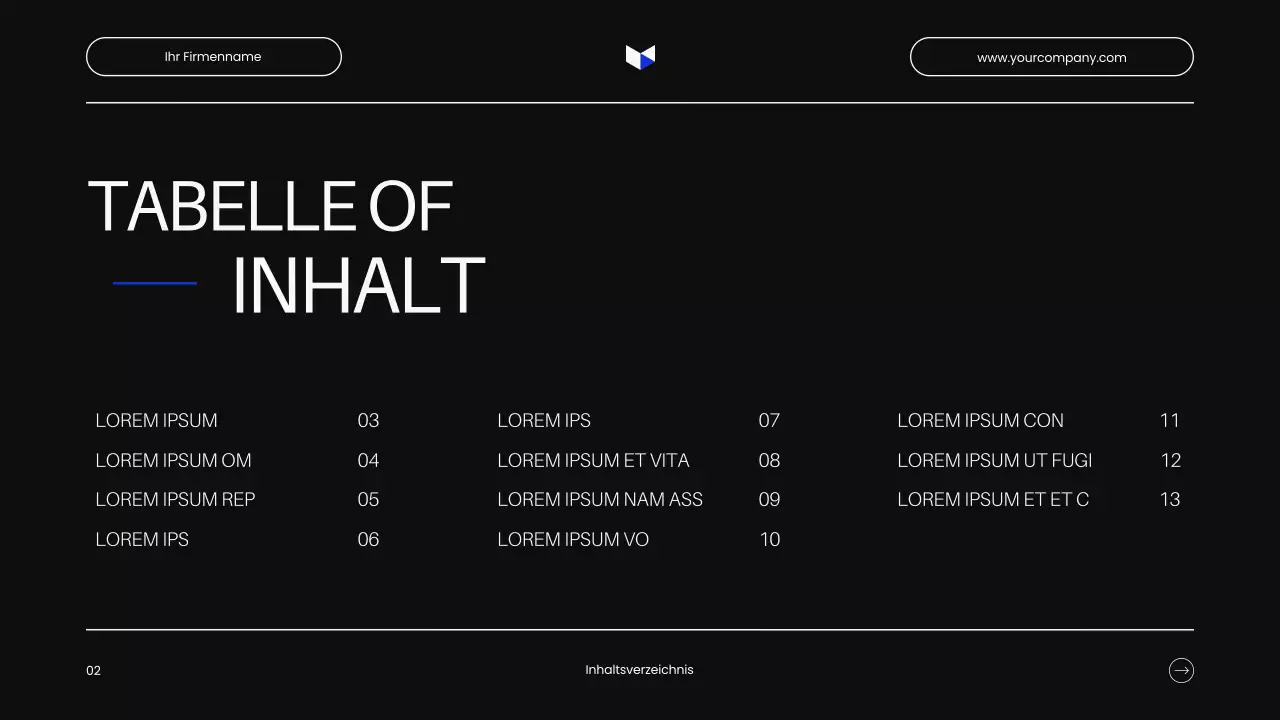 Schwarz und Weiß Minimalist Business Produkt Pitch