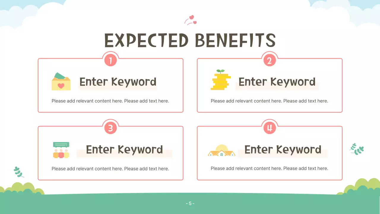 컬러풀 심플 어린이 이벤트 프레젠테이션