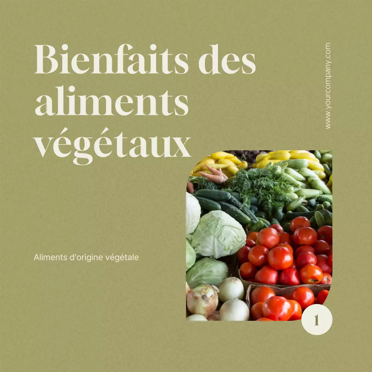 Green and Beige Modern Healthy Food Diet Tips (en anglais)