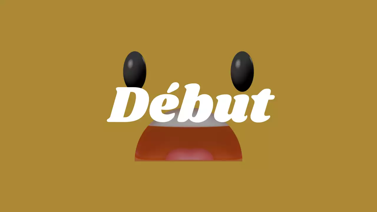 Promouvoir des publicités avec une typographie kitsch en bleu clair