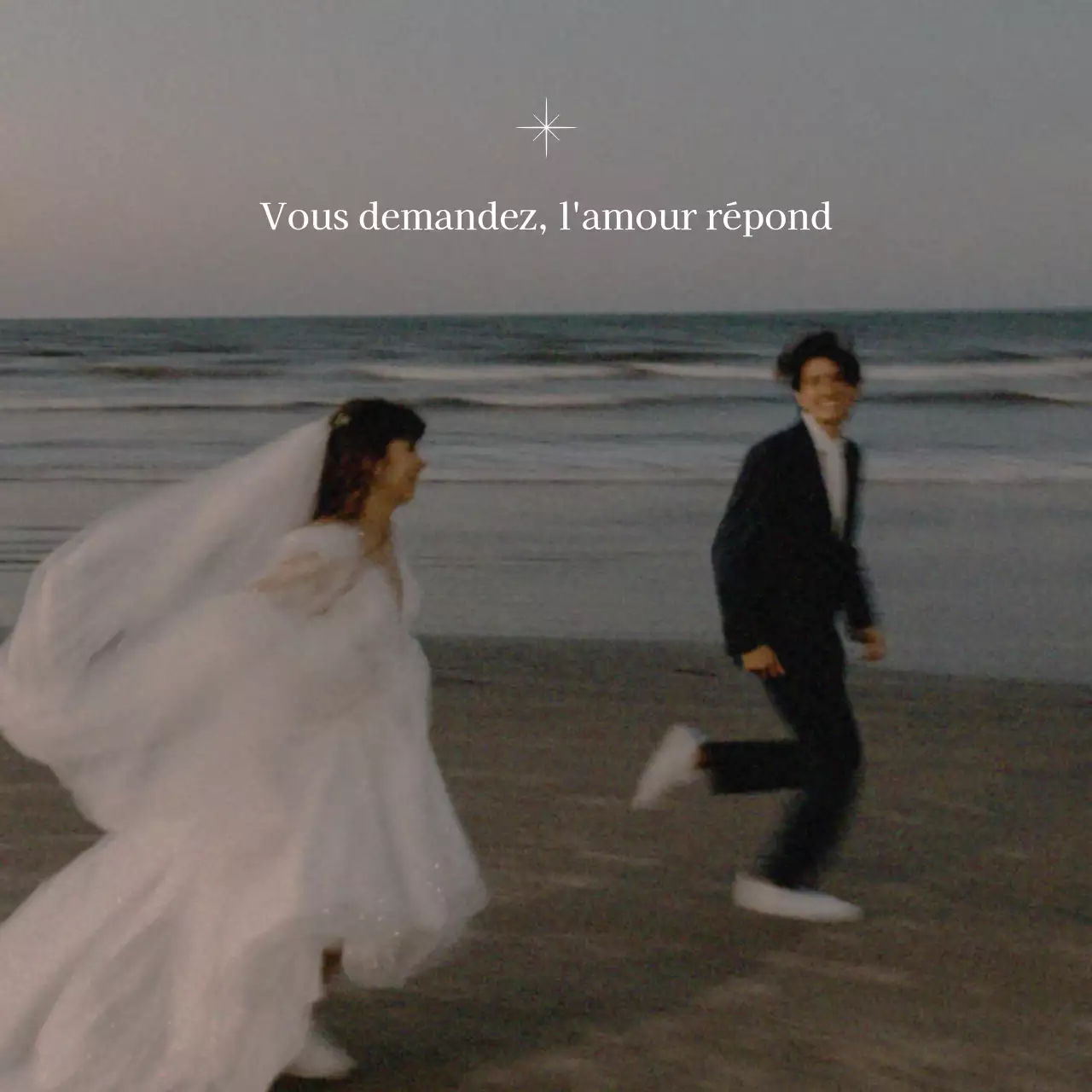 Promouvoir l'amour simple professions papier à lettres de mariage en bleu et blanc