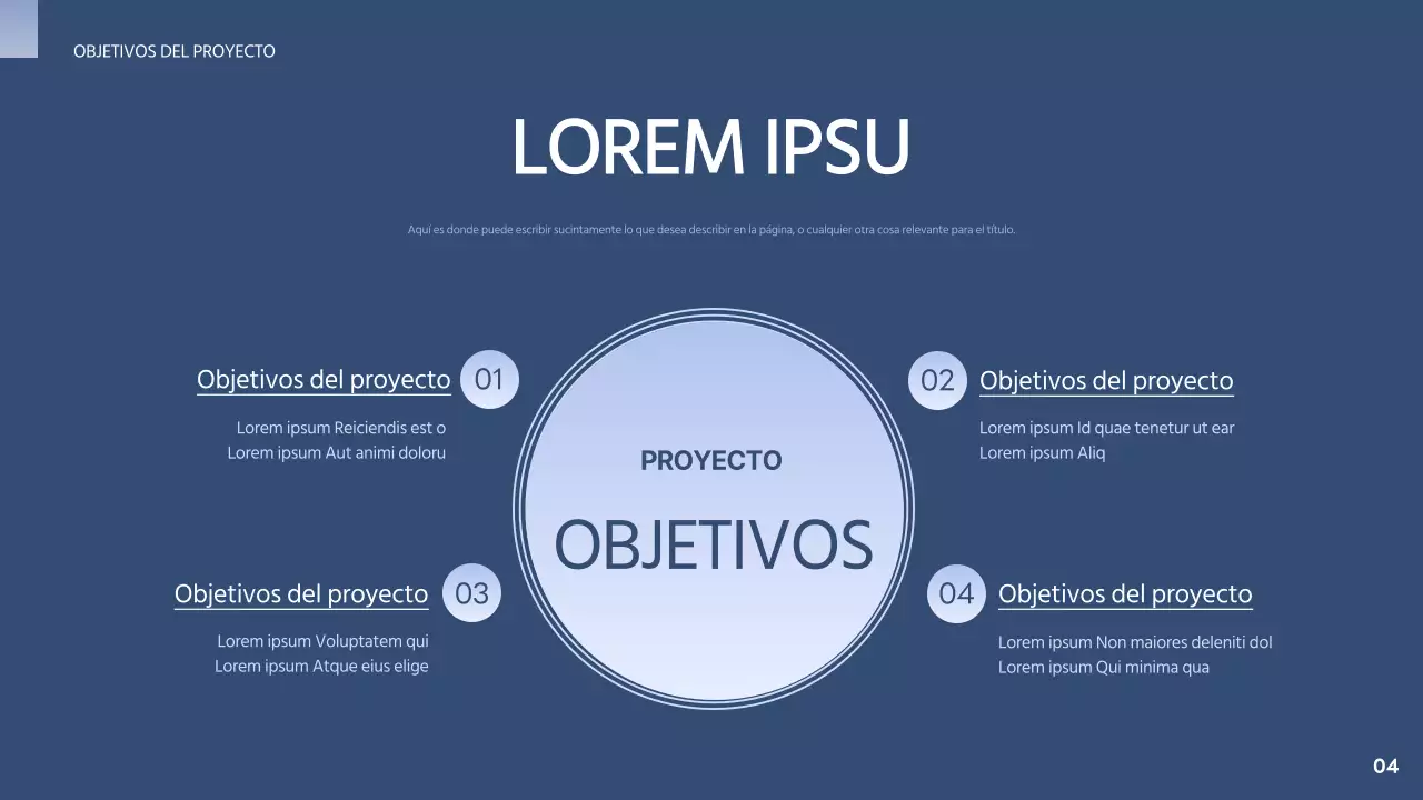 Sencilla propuesta industria-universidad en azul marino y malva