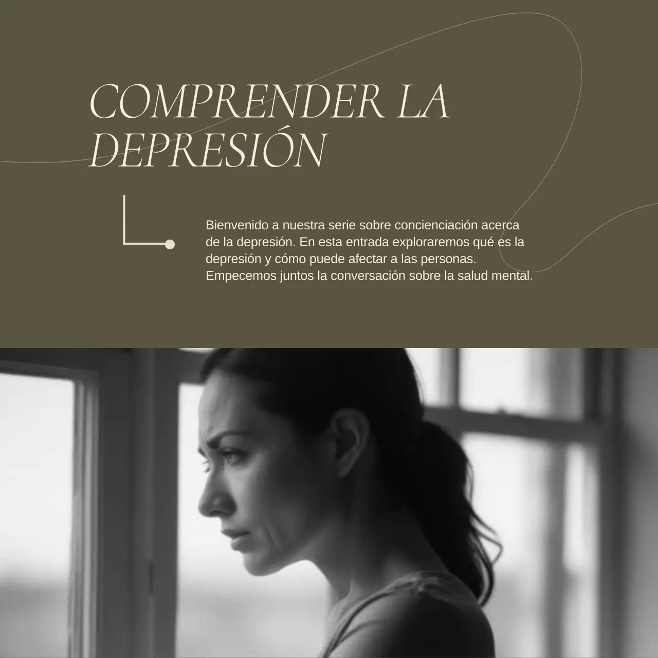 Caqui Beige Natural Elegante Salud mental en general