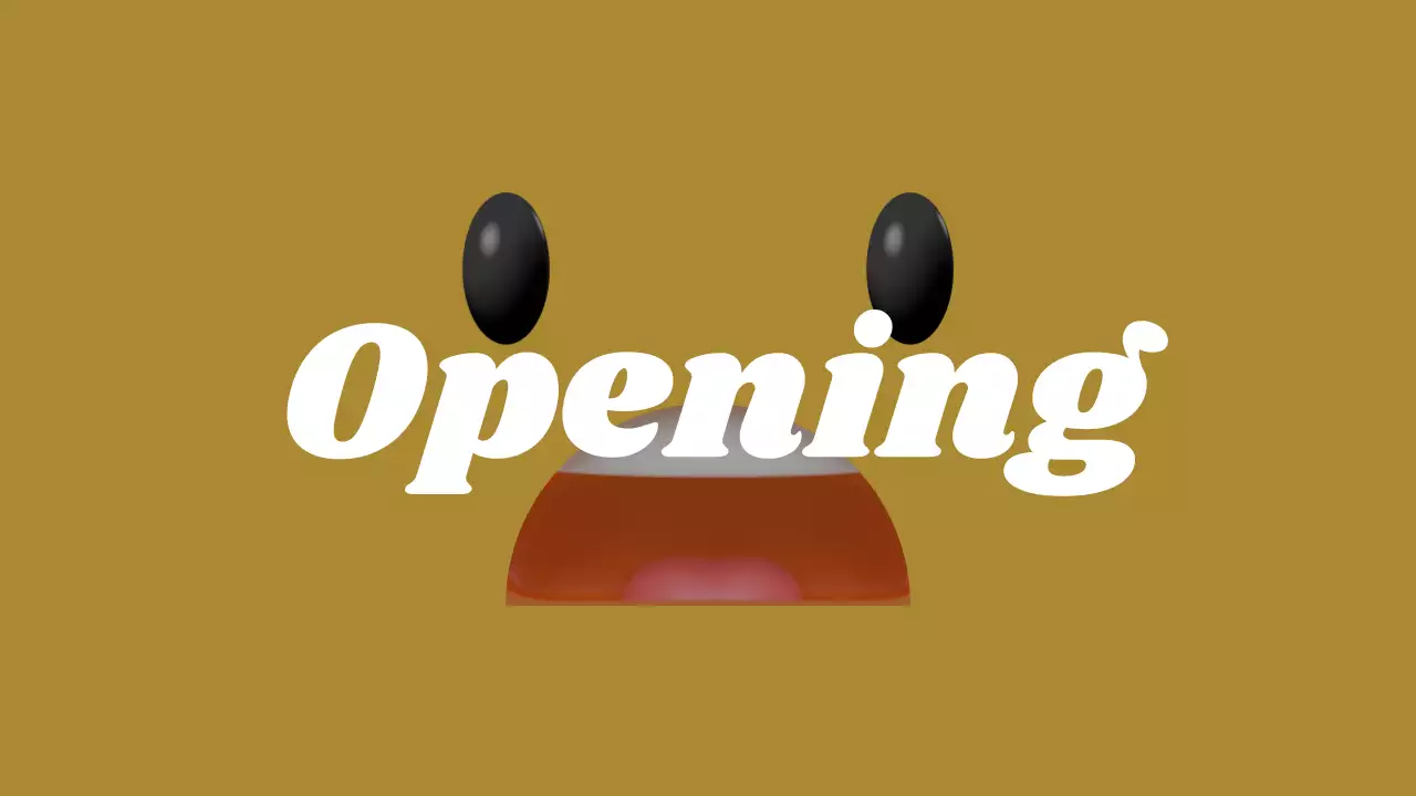 Advertenties promoten met kitscherige typografie in lichtblauw