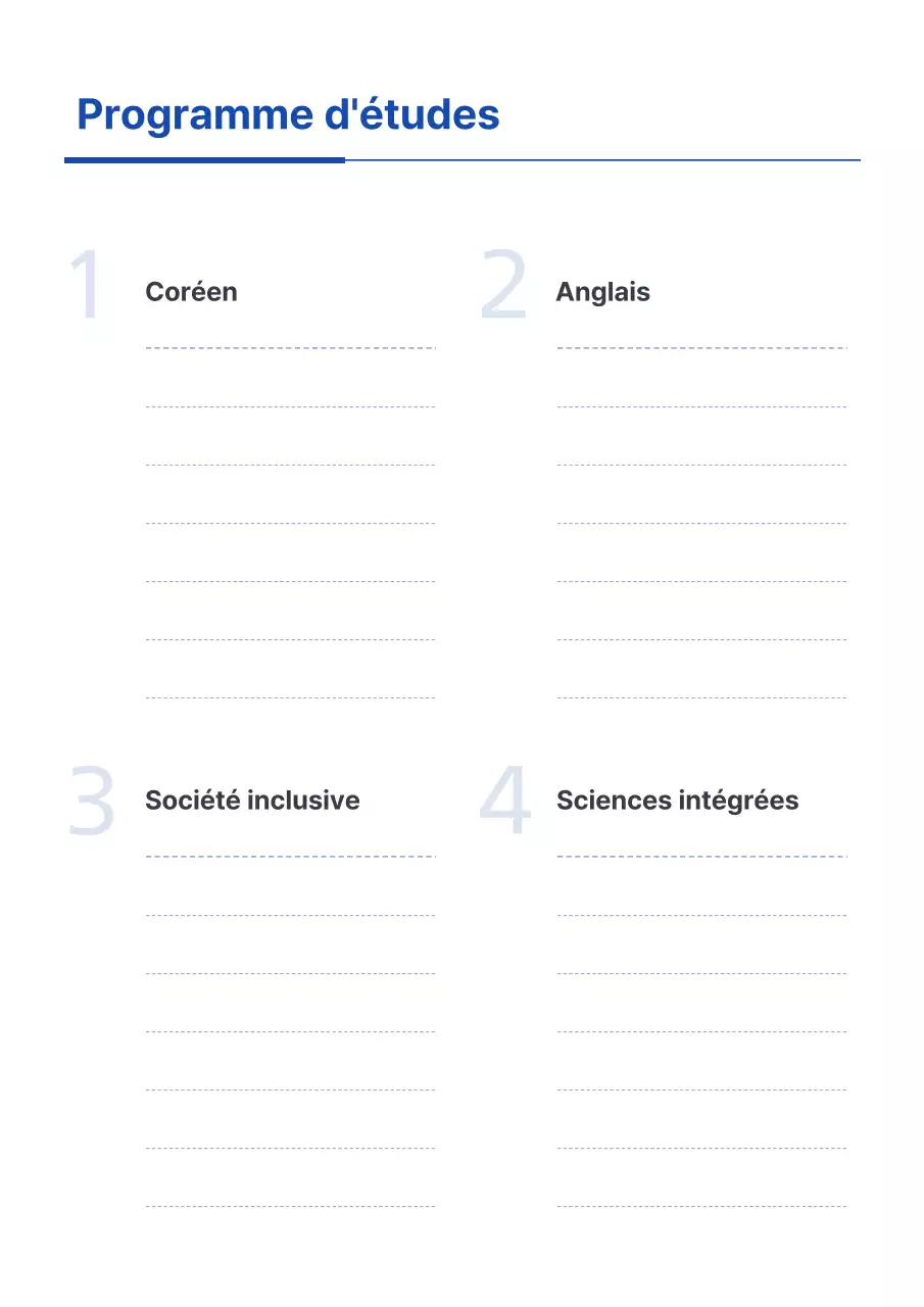 Un simple agenda bleu et blanc