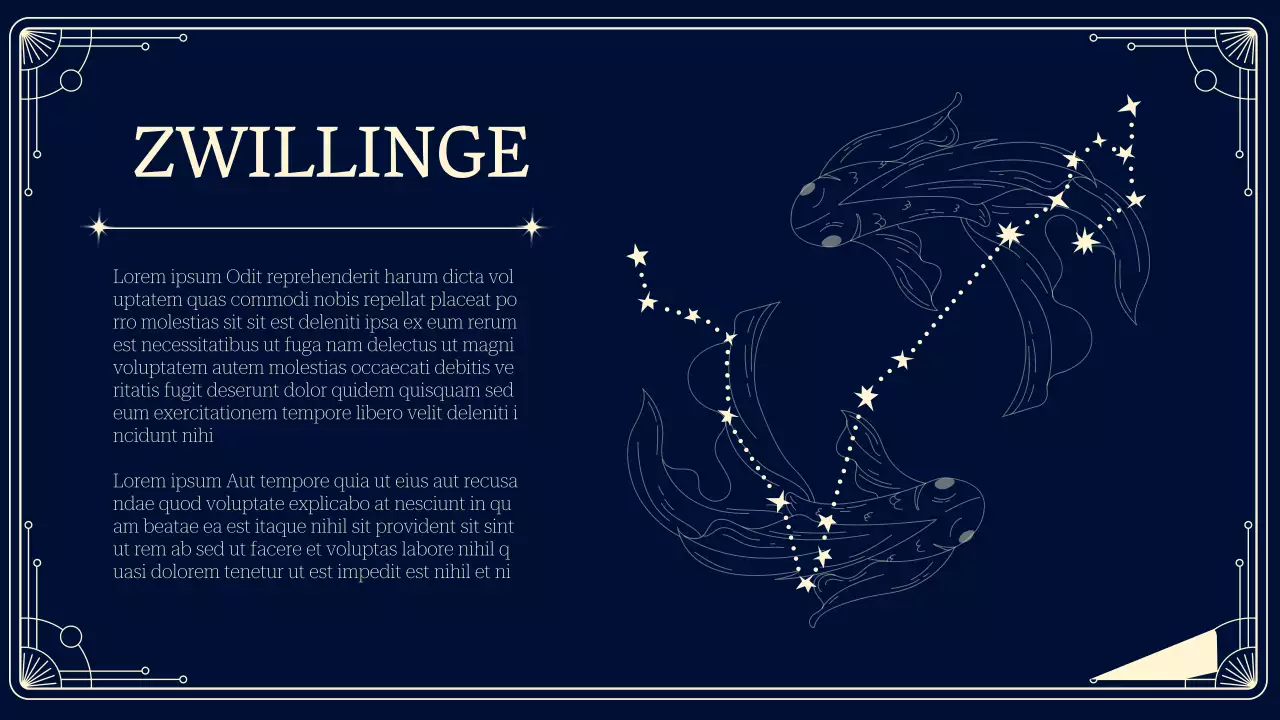 Navy Classic Astrologie Einführung