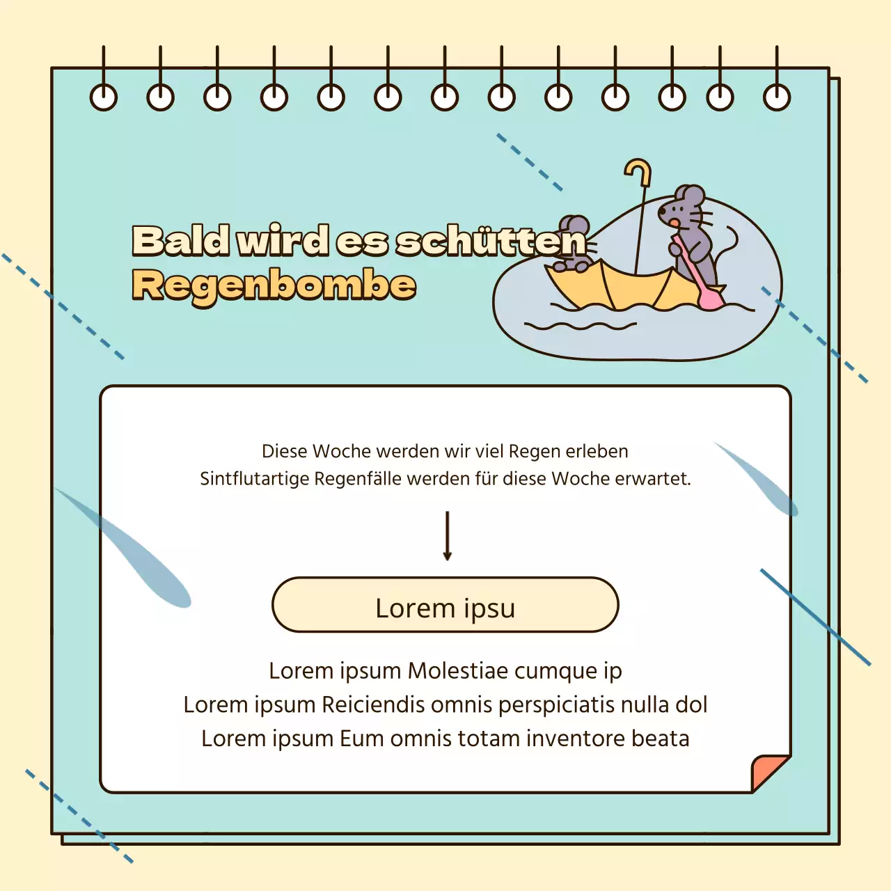 Sicherheitstipps für die Regenzeit in dieser hübschen gelben und hellblauen Stadt