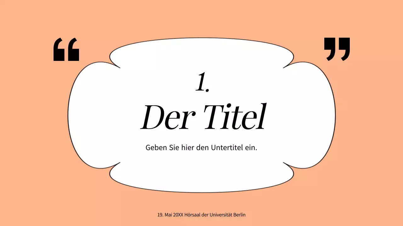 Grundlegende geisteswissenschaftliche Lehrmittel in Orange und Weiß