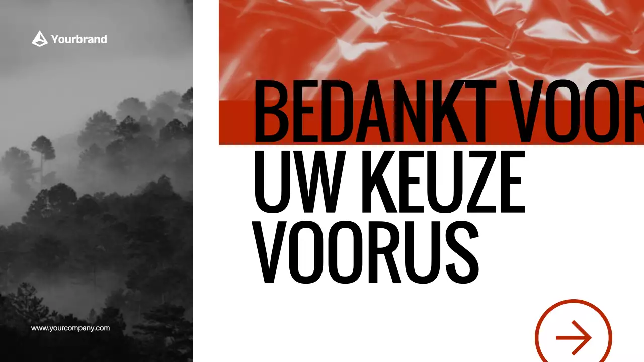 Red Black Modern Bold Bedrijfsprofiel Introductie