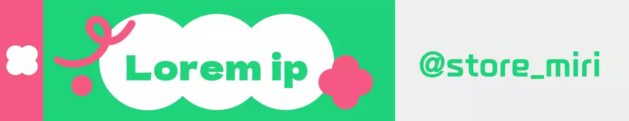 Cinta promocional para un escaparate renovado