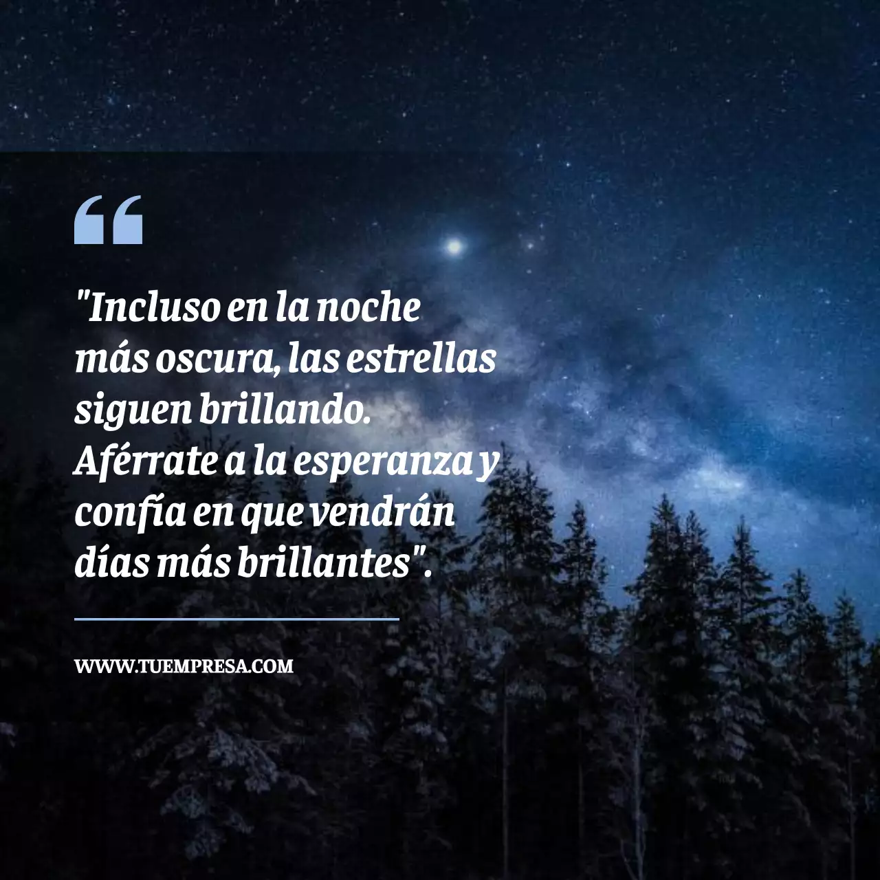 Azul y rojo Palabras alentadoras para apoyar la salud mental Memo