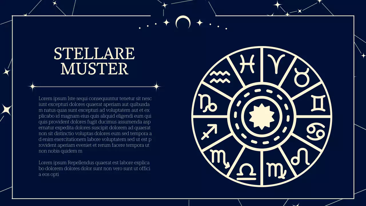 Navy Classic Astrologie Einführung