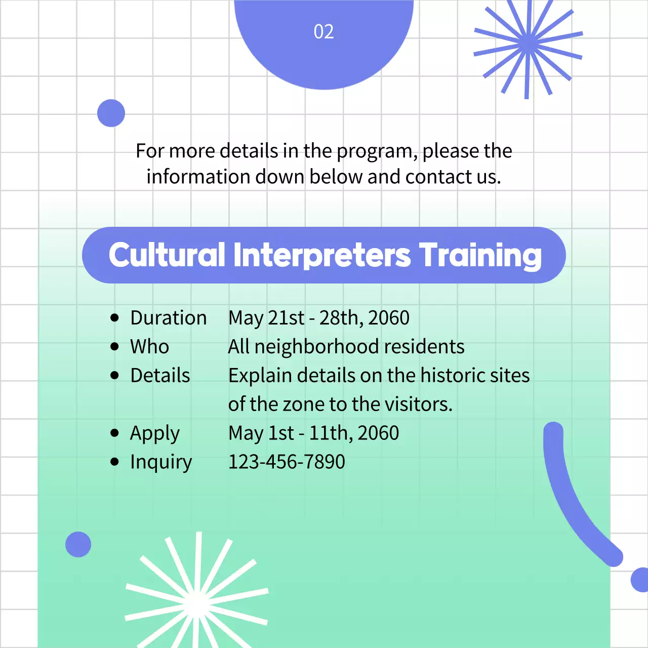 Mint Modern Cultural Recruitment Instagram Carousel