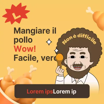 Promuovere un evento di ingresso con una parodia di giallo e marrone
