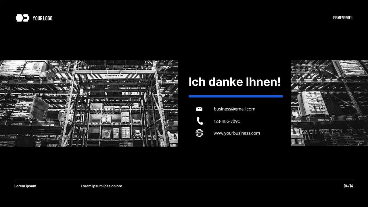 Black Tone Modern Unternehmen Einführung