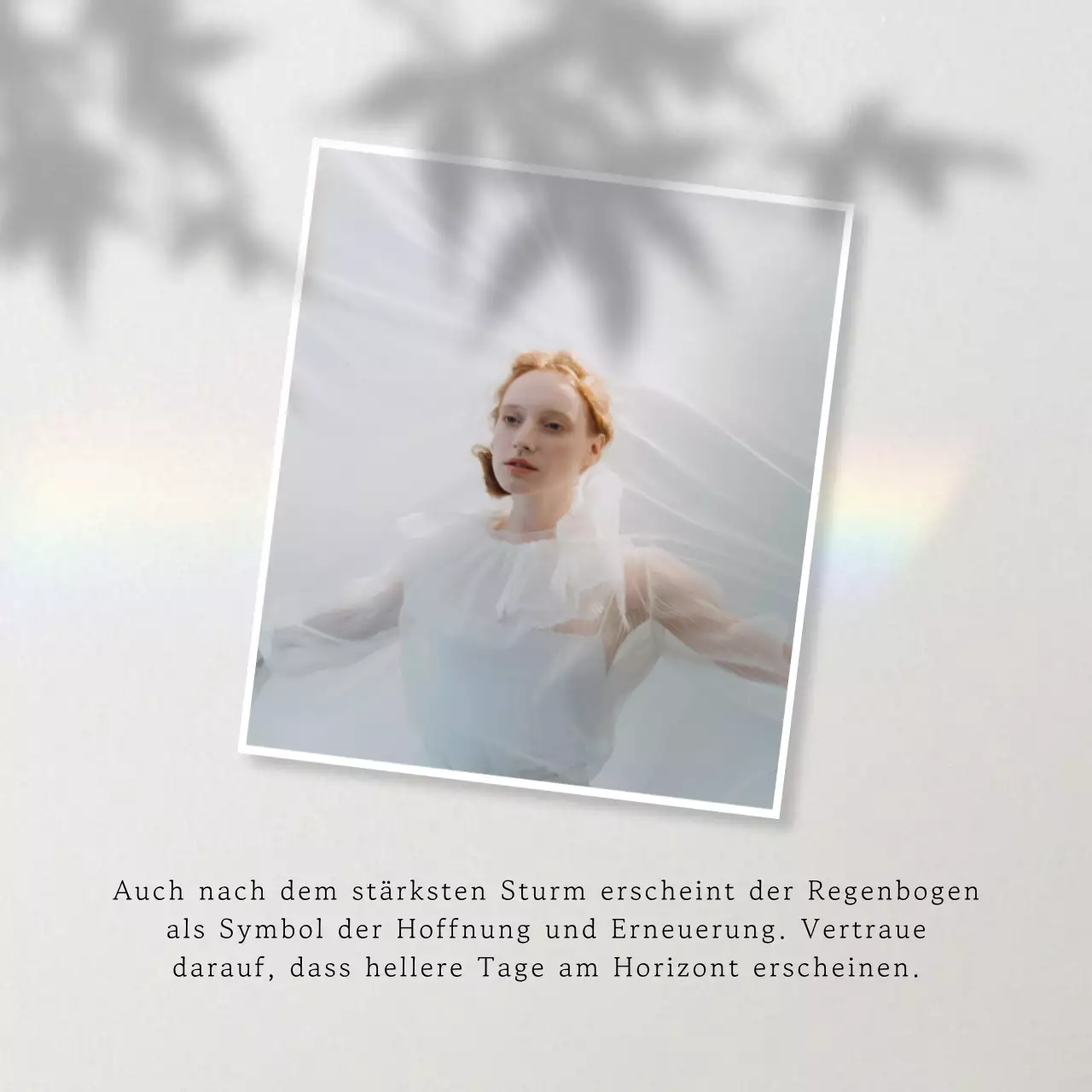 Weiß Grau Minimal Klassisch Natürlich Zitat Inspirierend Memo