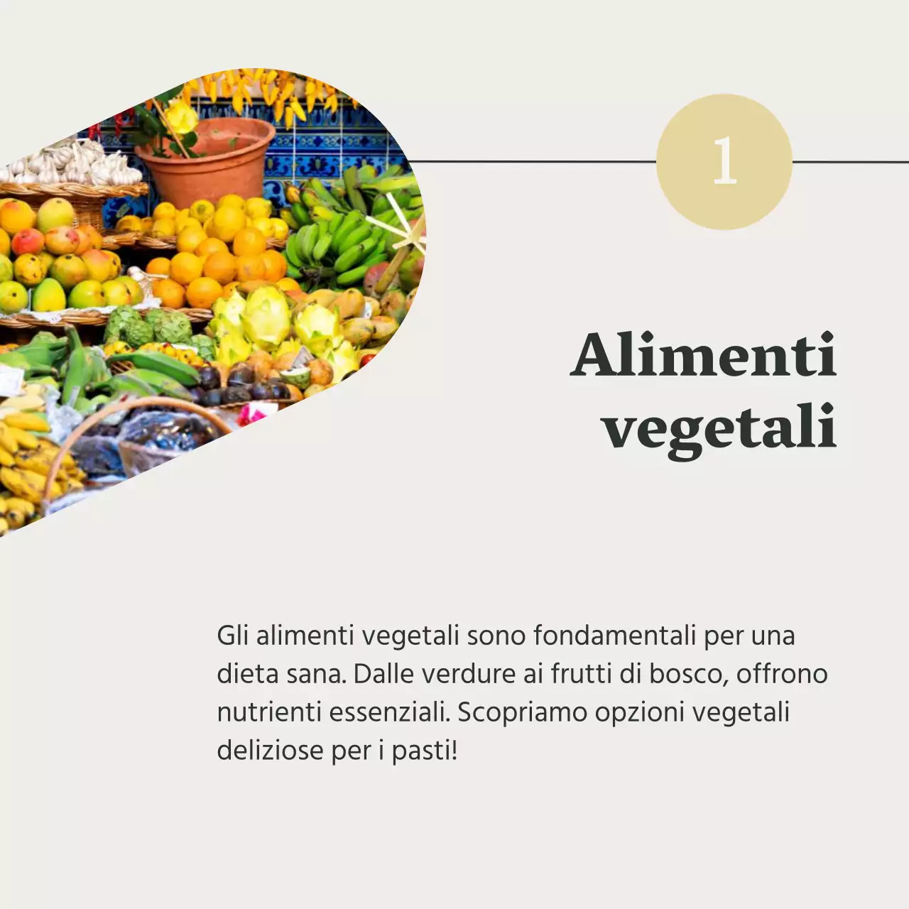 Grigio e Verde Naturale Guida alla salute e alla dieta