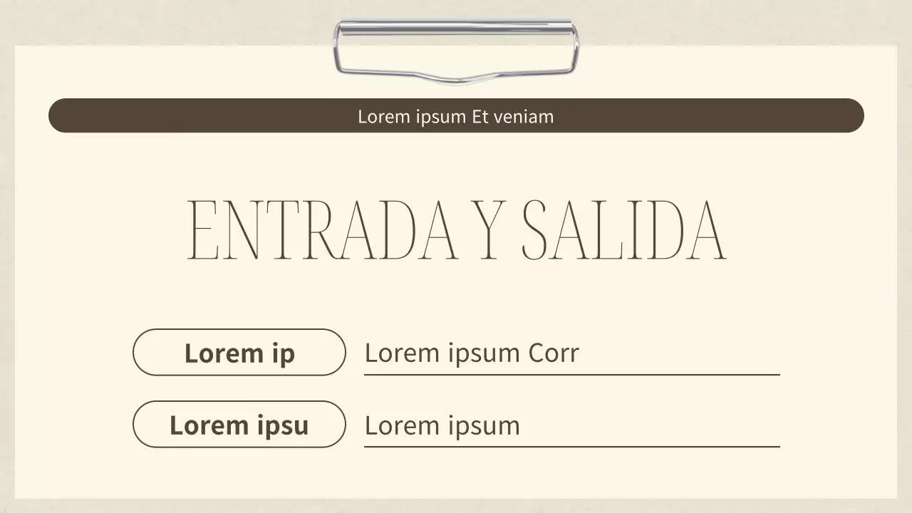 Guía de casas modernas en marfil y marrón