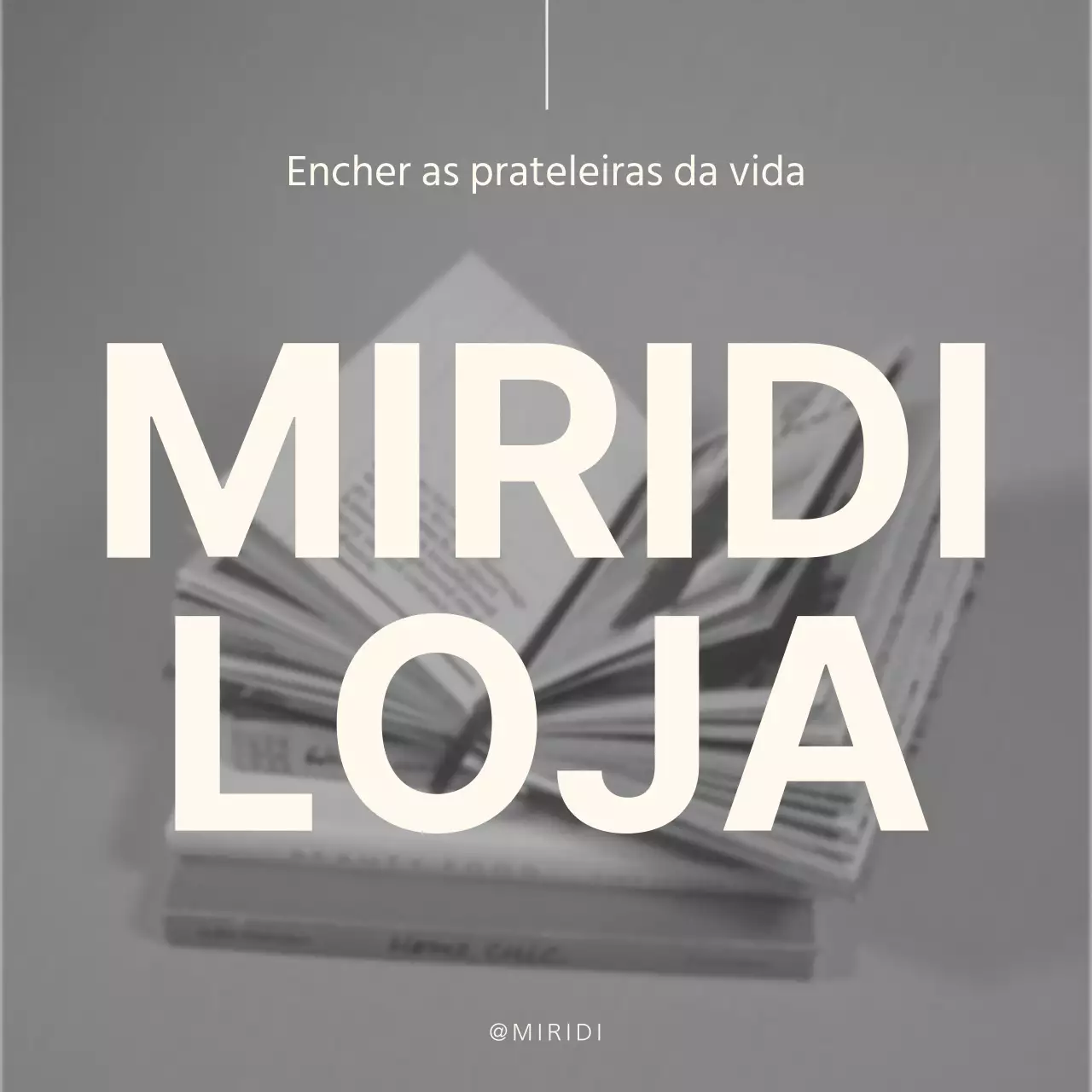 Promover uma livraria bookcafe na moda em cinzento e bege