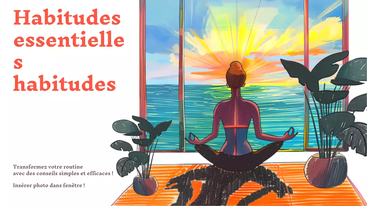 Promouvoir la tendance orange et bleue de l'exercice physique