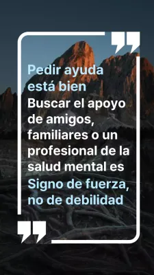 Azul Gris Blanco Simple Moderno Cita Inspiradora