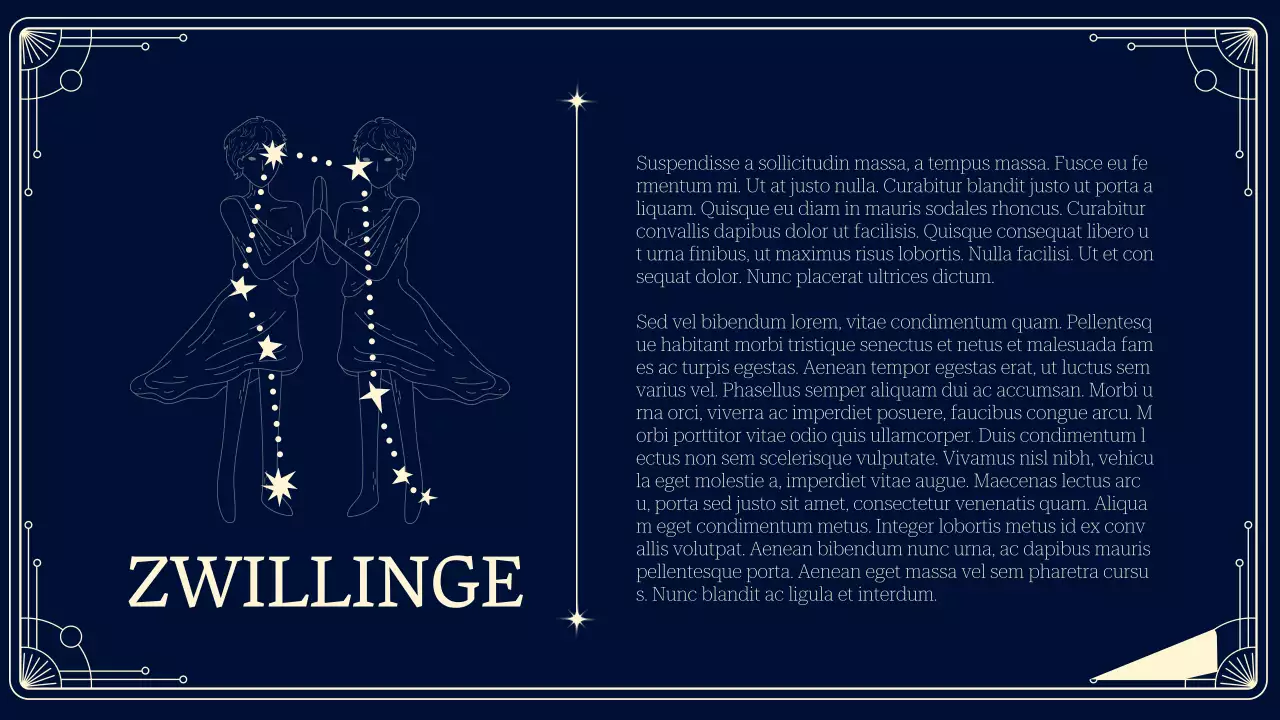 Navy Classic Astrologie Einführung