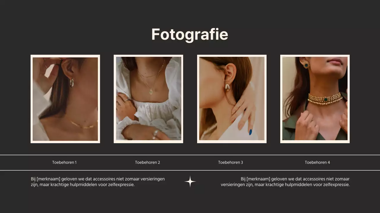 Beige elefant vrouw zakelijk product pitch