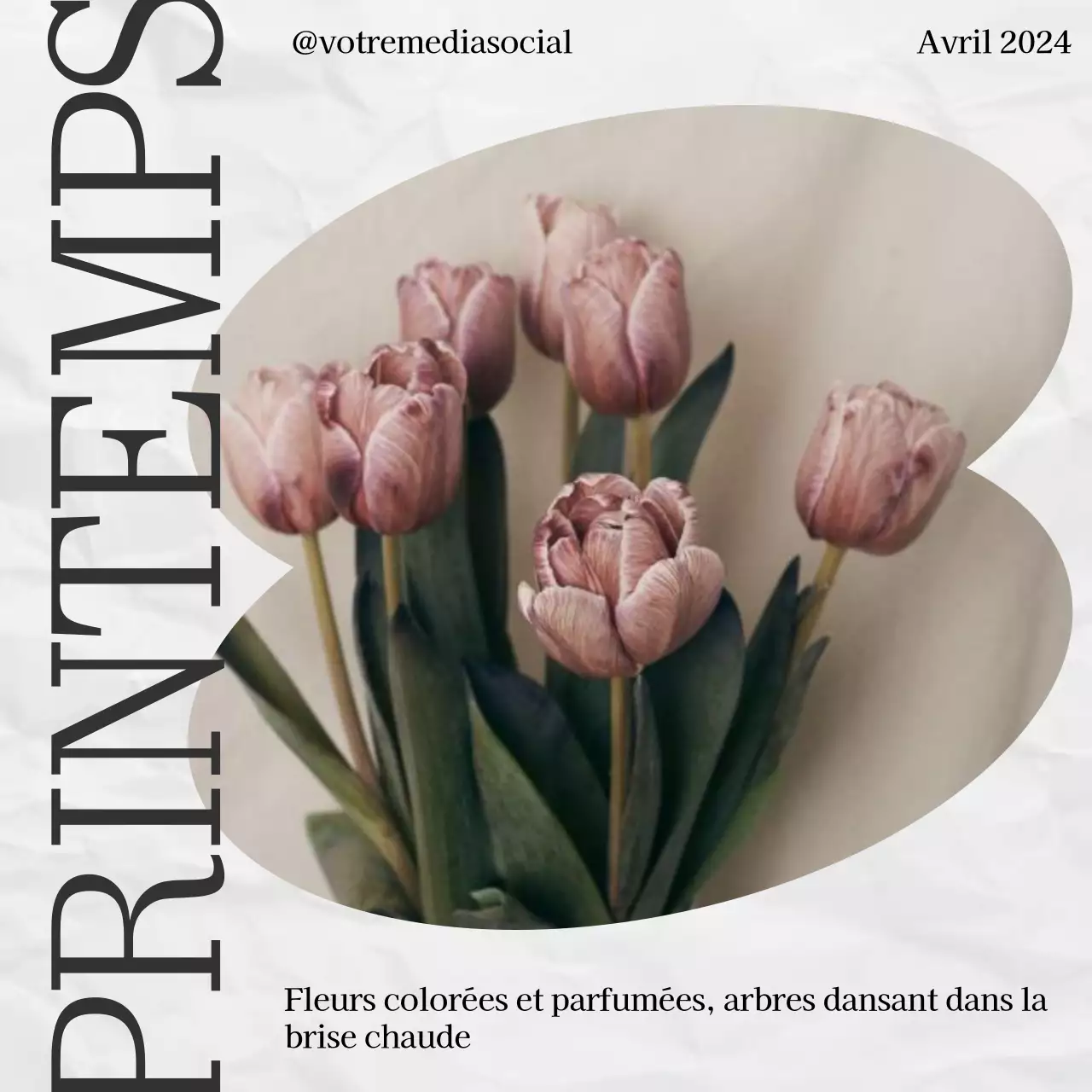 Printemps esthétique rose et blanc