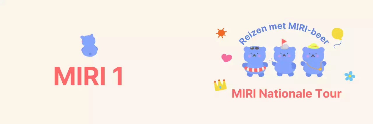 Touroperators met schattige berenillustraties