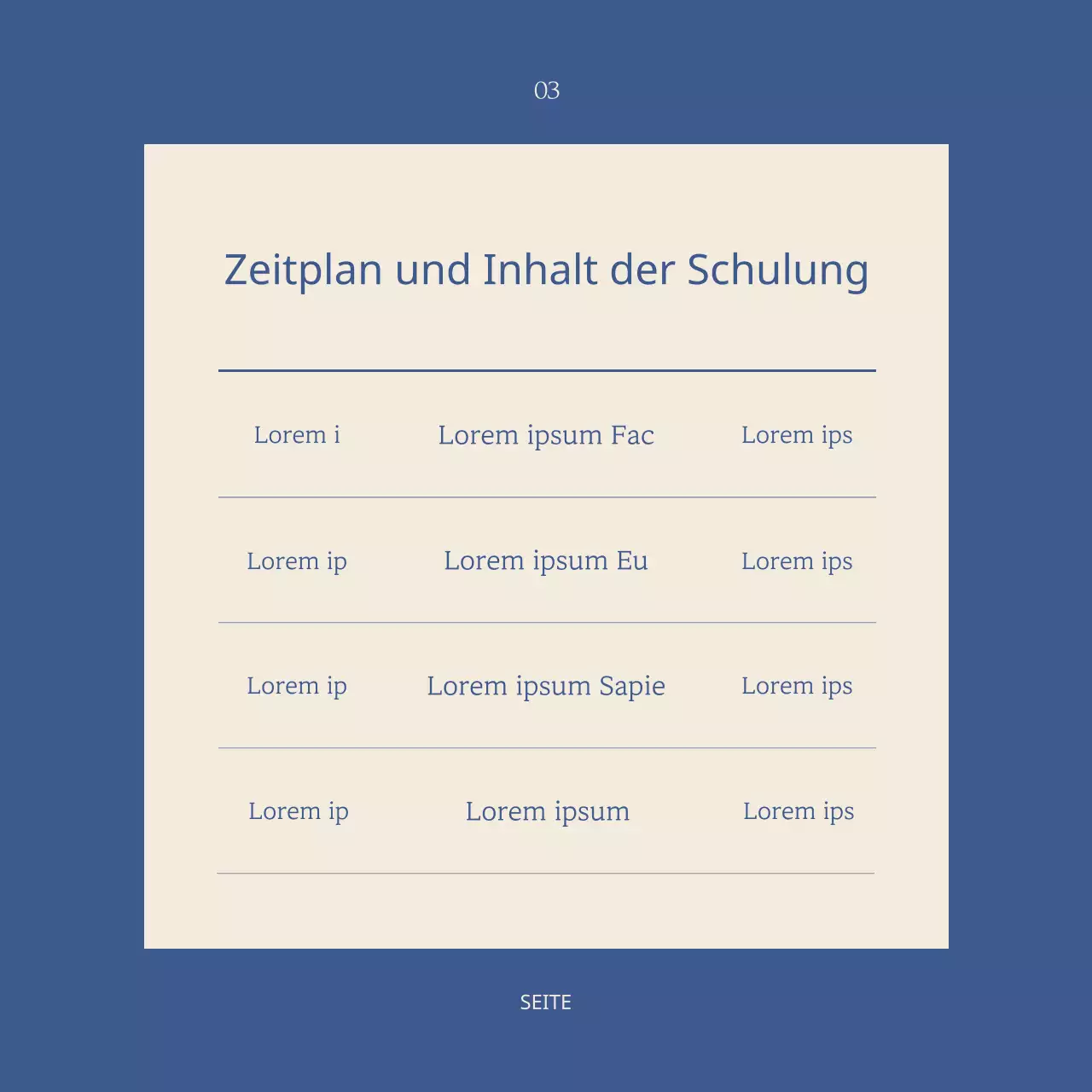 Über den Lehrgang Simple Cultural Interpreters in Navy Blue and Ivory