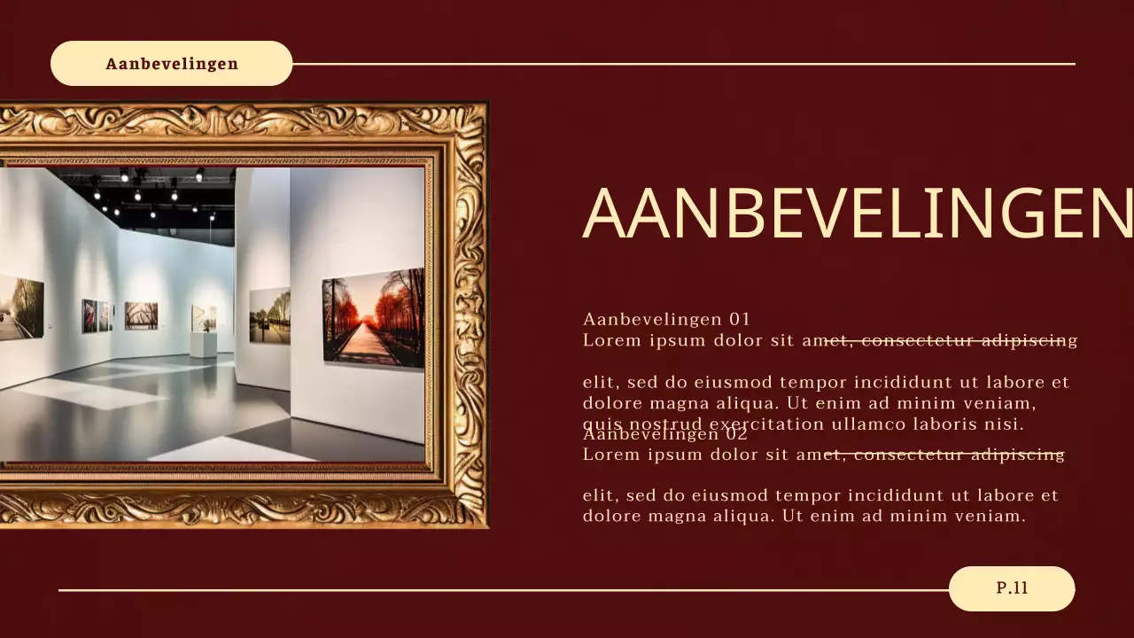 rood geel elegant renaissance scriptie verdediging lesmateriaal