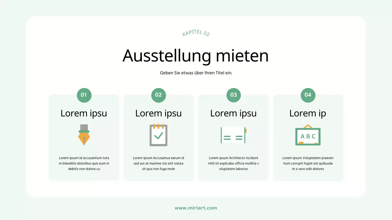 Ein Leitfaden für die Anmietung einer farbenfrohen Ausstellung