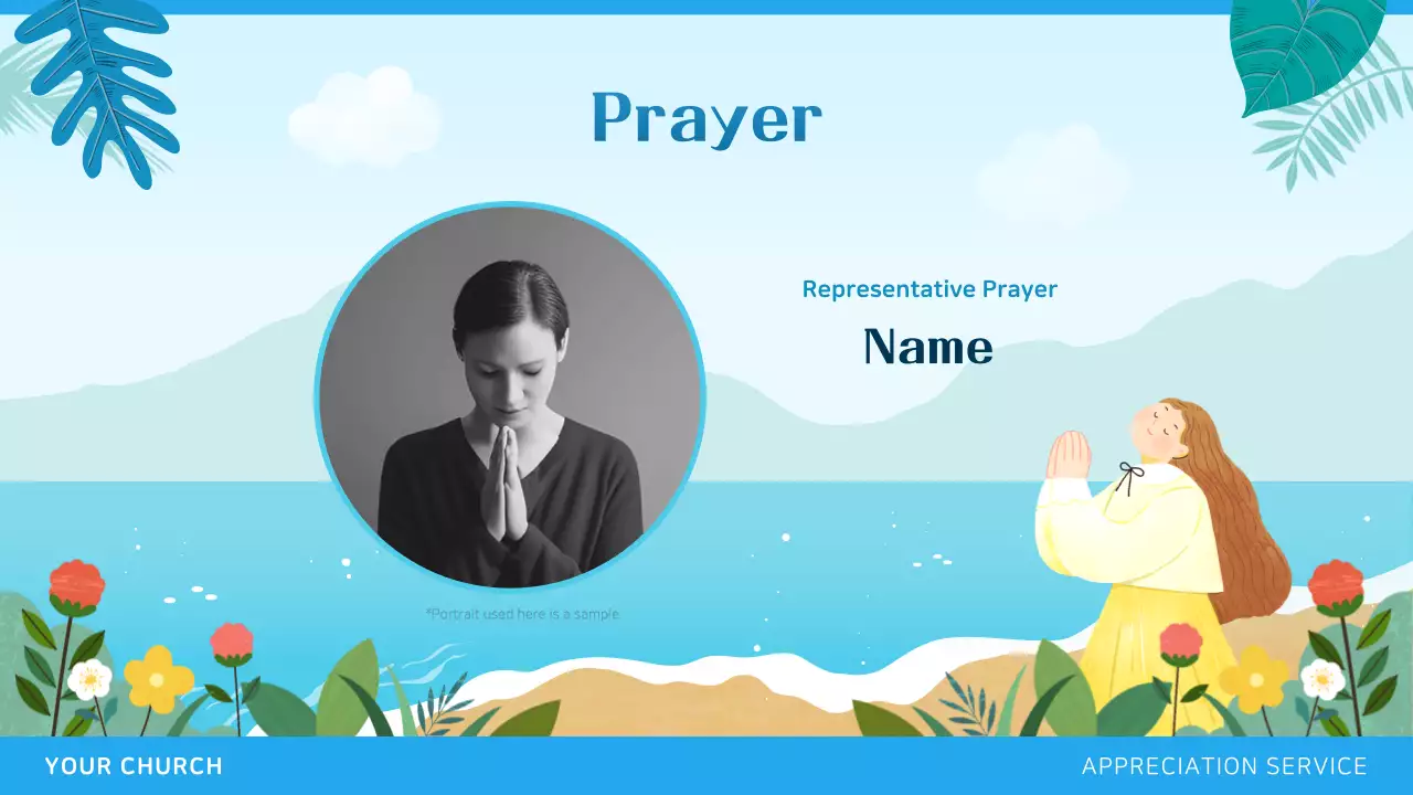 Blue Simple Appreciation Event Presentation