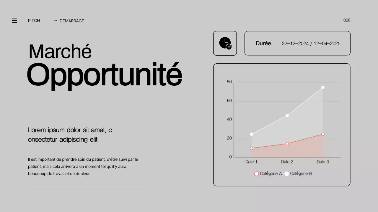 Orange Bold Business Startup Pitch Deck Proposal