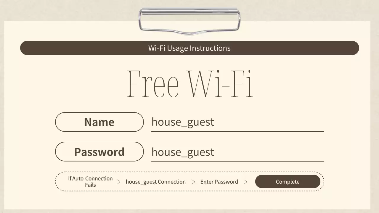 Beige Modern Accommodation Manual Presentation