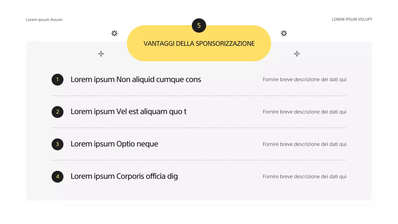 Proposta di sponsorizzazione di bambini gialli e grigi per la Fondazione Welfare