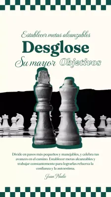 Green Modern Fijar objetivos alcanzables Crecimiento personal