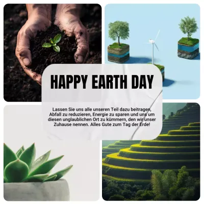 Grün Weiß Ästhetik Natur Ökologie Happy Earth Day