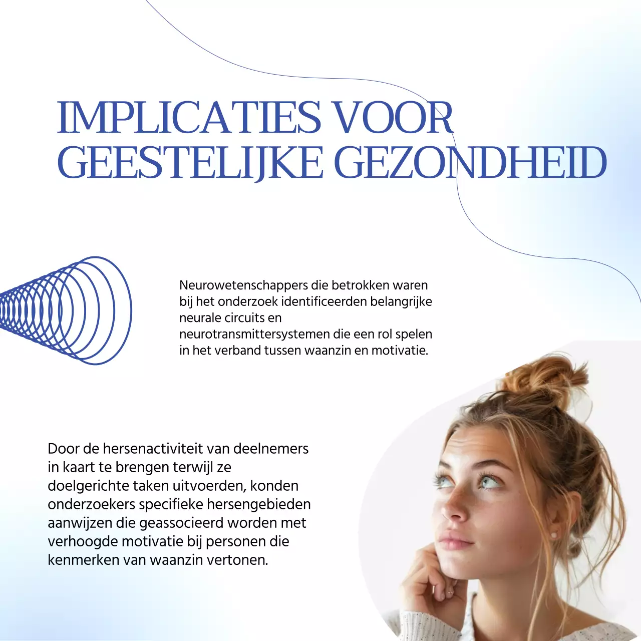 Blauw Wit Minimal Geometrisch Gezondheid Nieuws