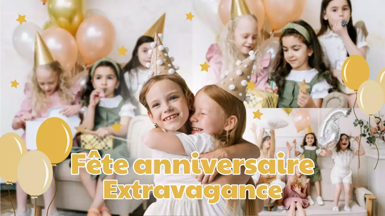 Vidéo d'anniversaire simple et jaune