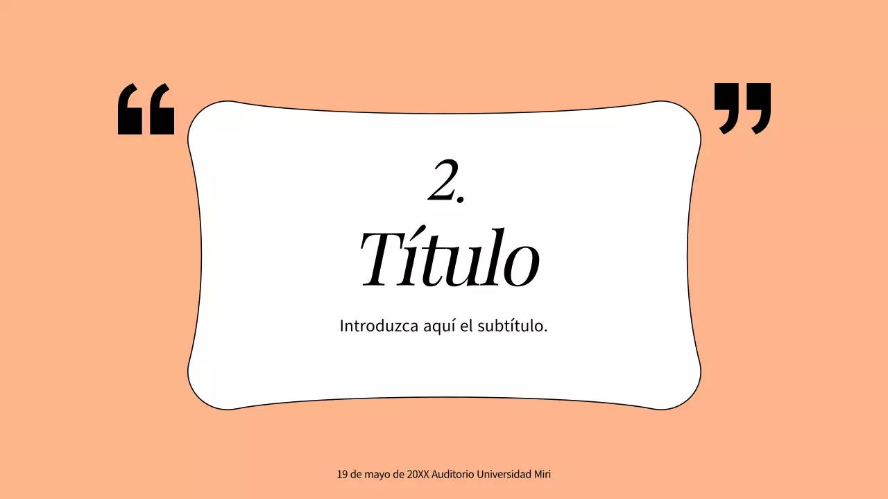 Recursos didácticos básicos de humanidades en naranja y blanco