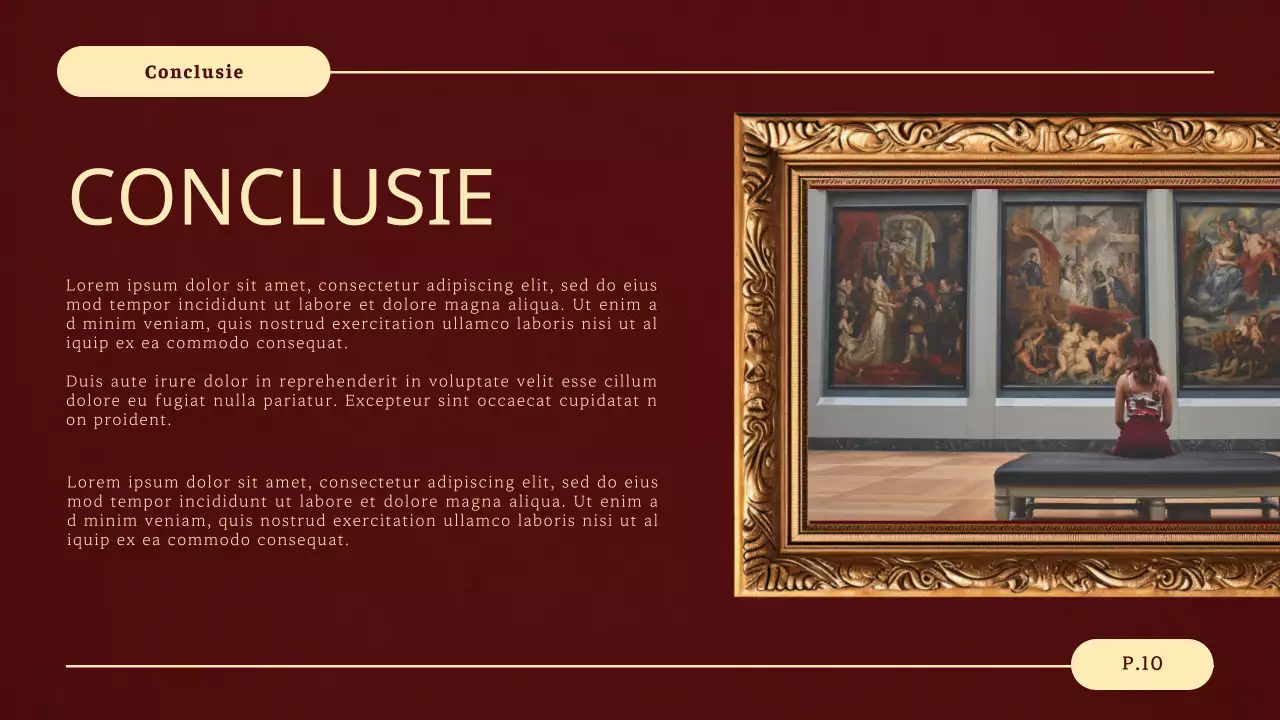 rood geel elegant renaissance scriptie verdediging lesmateriaal