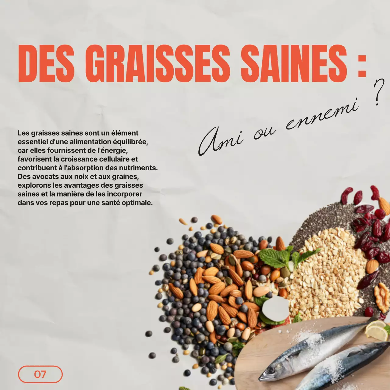 Grey Red Vintage Healthy Food & Diet Guide