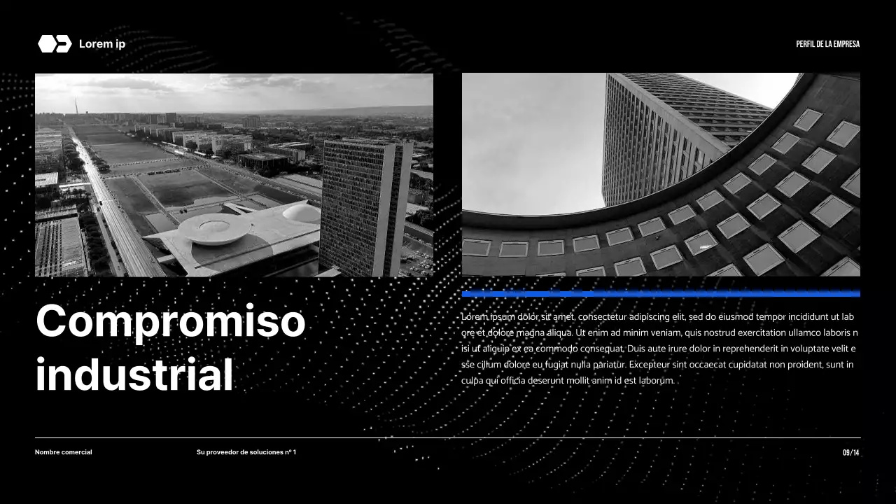 Black Tone Modern Presentación de la empresa