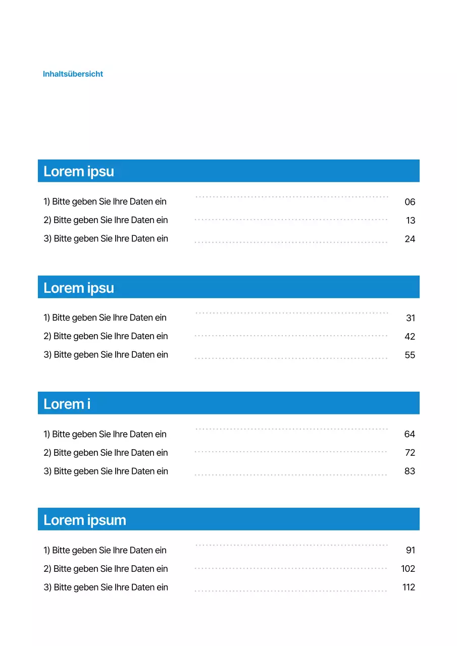 Ein einfacher blauer und gelber Schulheftumschlag