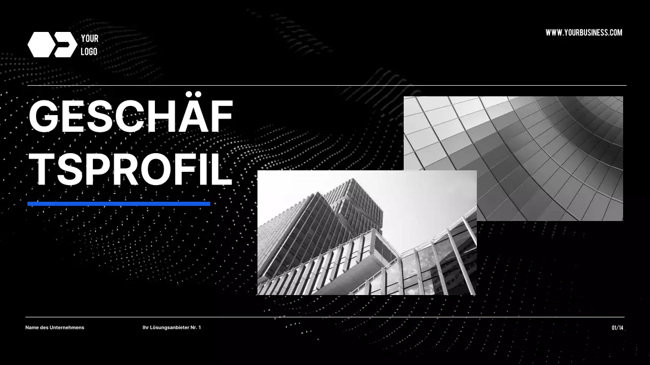 Black Tone Modern Unternehmen Einführung