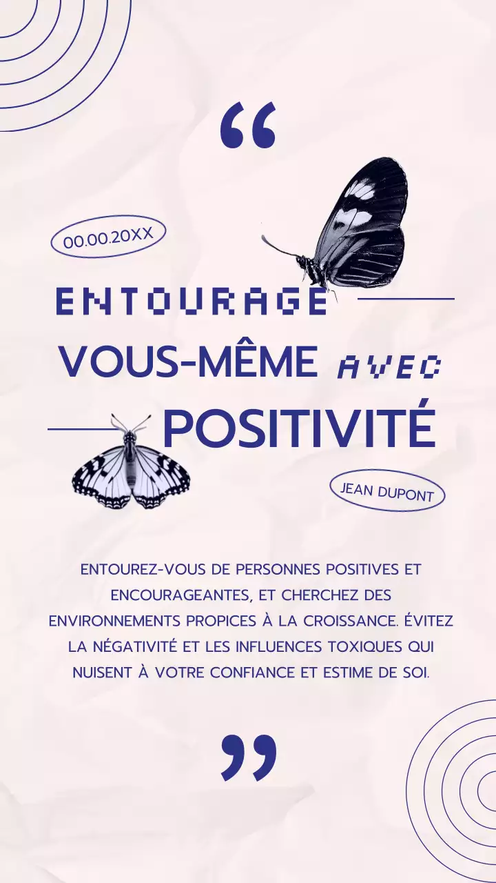 Positivité géométrique marine pour la croissance personnelle