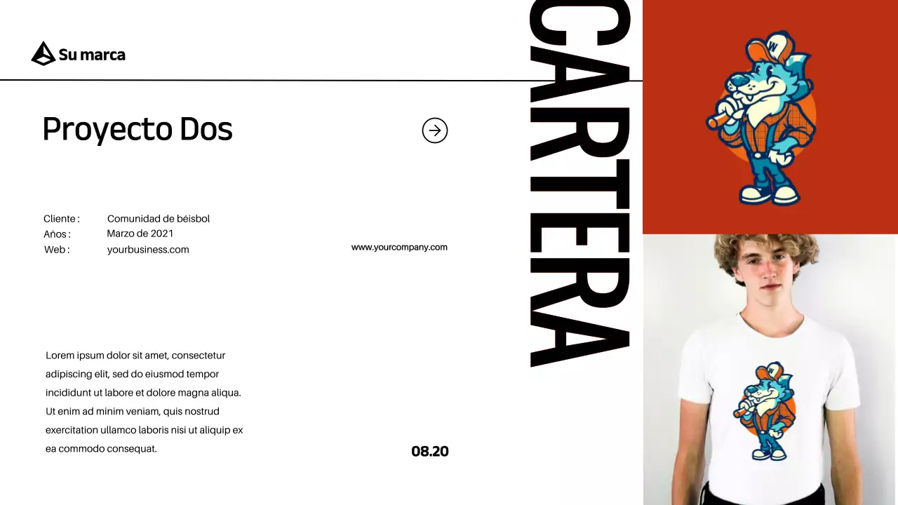 Red Black Modern Bold Perfil de empresa Introducción