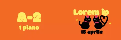 Festa del gatto con illustrazioni di gatti e font simpatici